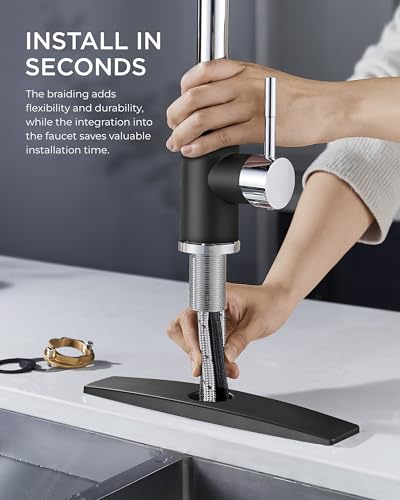 Kitchen Faucet with Soap Dispenser