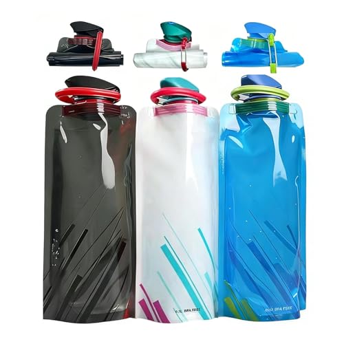 Collapsible Water Bottles for Travel (24 Count)