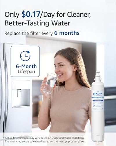 WS619C Refrigerator Water Filter Replacement for GE® RPWFE®