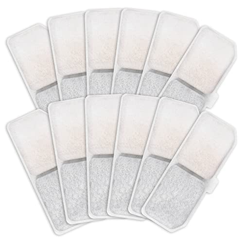 12 PACK Cat Water Fountain Filters (12 Count)