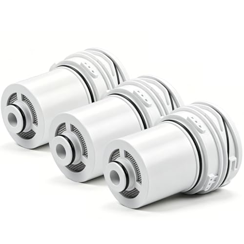 3Pcs Shower Filter Cartridges Compatible with Delta Clarifi 7RC100 & 5RC100 (3 Count)
