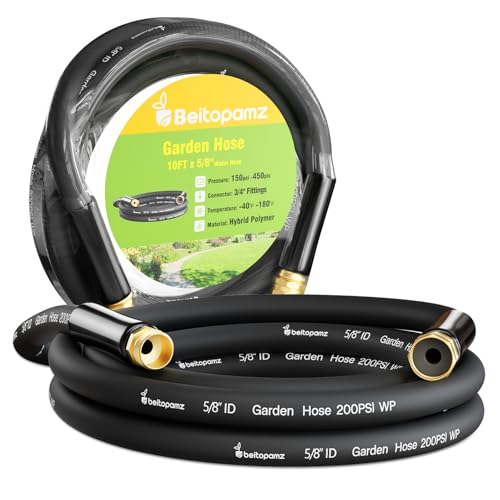 Short Garden Hose 10 ft x 5