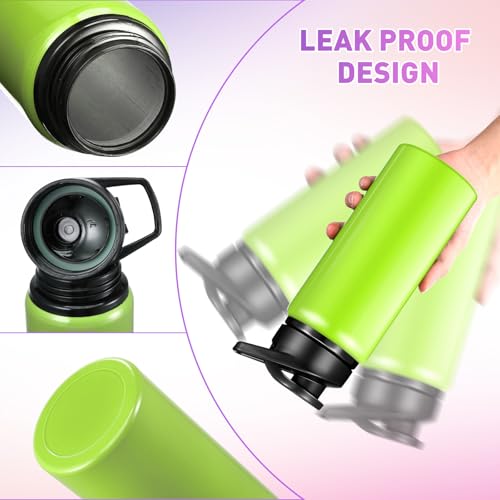 10 Pcs 20oz Aluminum Water Bottles Bulk (10 Count)