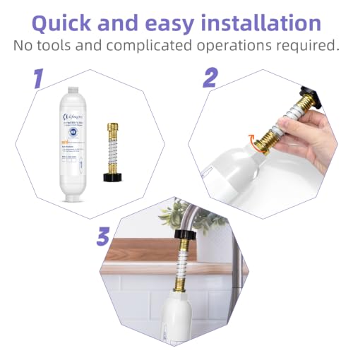 RV Water Filter with Hose Protector (2 Count)