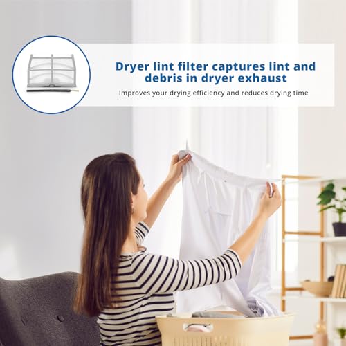 W10859086 Dryer Lint Screen Filter Replacement for Whirlpool Maytag Kenmore