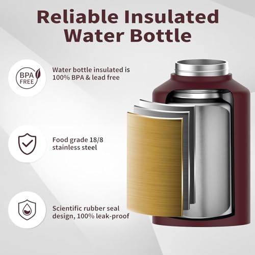 1 Gallon Water Bottle Insulated