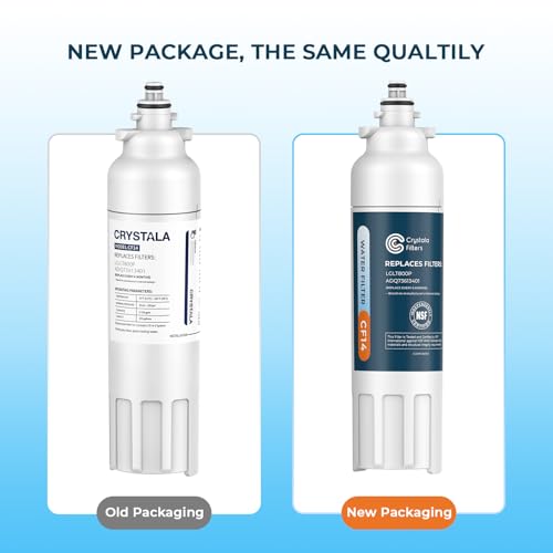 ADQ73613401 Replacement for LG LT800P Water Filter 4 Pack (3 Count)