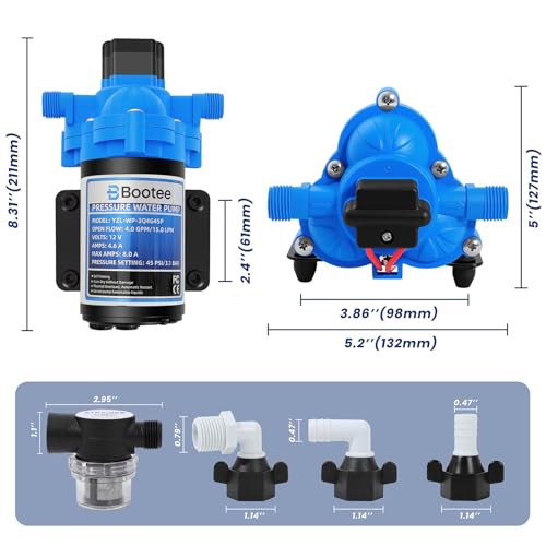 12V RV Water Pump
