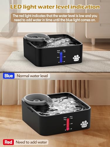 2 Gallon Dog Water Fountain Ultra Large