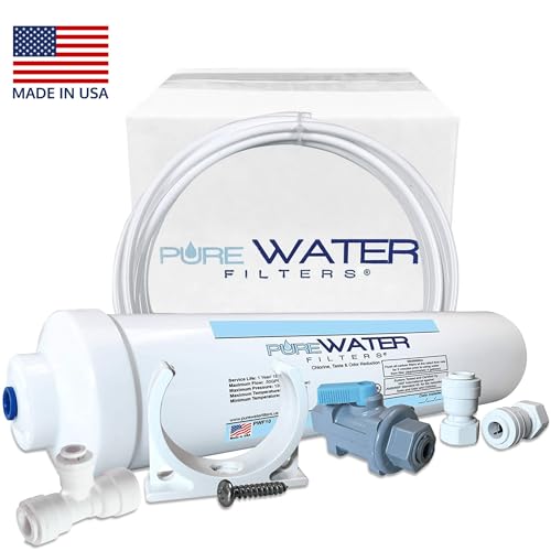 Inline Water Filter Kit for Ice Makers