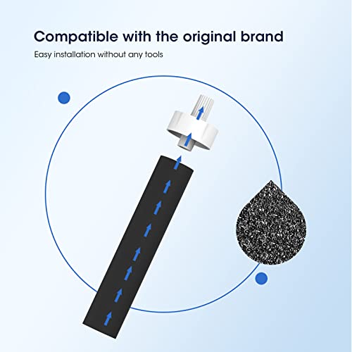 Filter & Bite Valve Kit Compatible with Brita Bottle (6 Count)