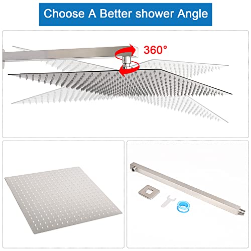 Shower Head with Extension Arm