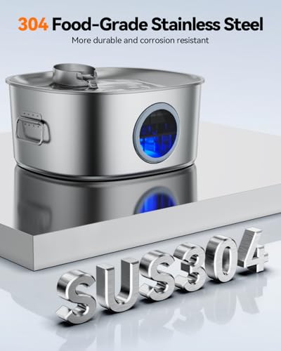 Dog Water Fountain Stainless Steel