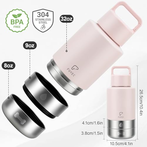 Dog Water Bottle 32oz