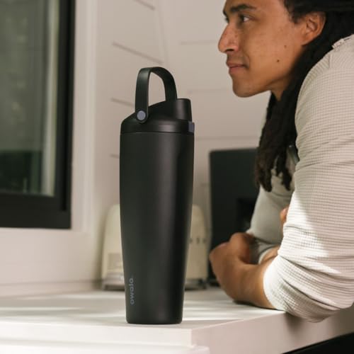 FreeSip Sway Stainless Steel Water Bottle 40 oz Beach House