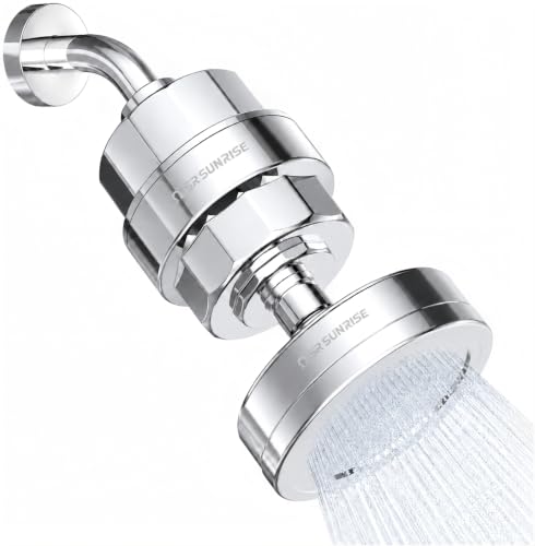 20+3 Stage Filtered Shower Head for Hard Water