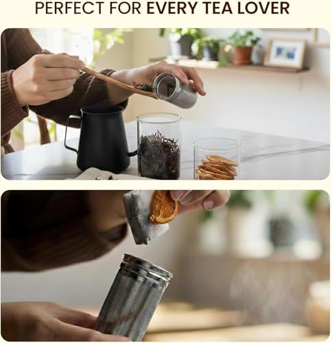 Water Bottle Tea Infuser for Loose Leaf Brewing