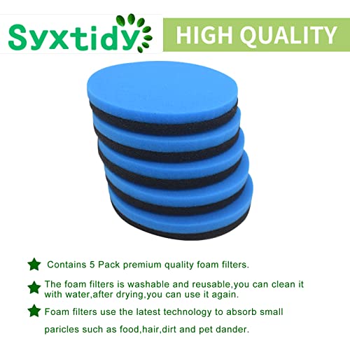 5 Pack Replacement Filter for BISSELL Febreze Style 1214 Cleanview & PowerGlide Pet (5 Count)