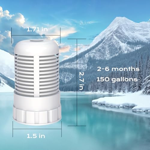 Alkaline Water Filter Replacement for Seychelle Dual (4 Count)