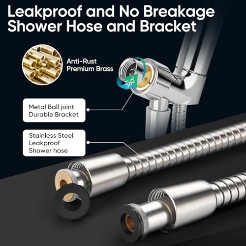 9 Spray Modes Handheld Shower Head