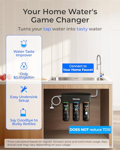 TSA 8 Layer Under Sink Water Filter System