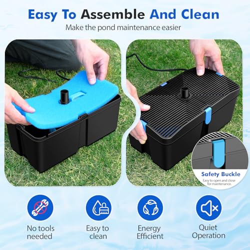 Pond Filters for Outdoor Ponds