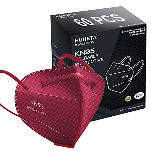 KN95 Face Mask 60 PCs (60 Count)