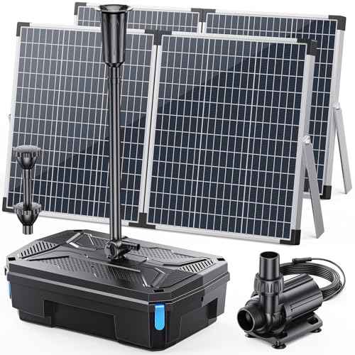 Solar Pond Filter & Pump Kit