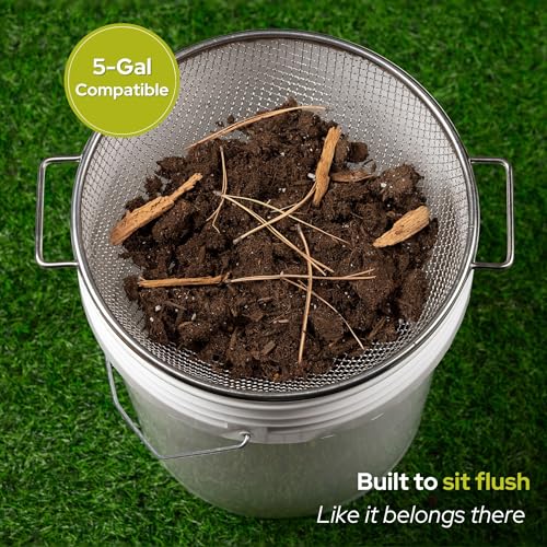 Round Soil Sifter