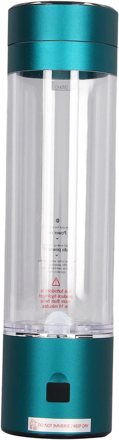 Pilipane Hydrogen Water Bottle, Water Lonizer, Portable Hydrogen Erich Water Bottle Generator, USB Rechargeable Hydrogen Generator, New Technology Ionize Glass Water, Alka line Water Ma