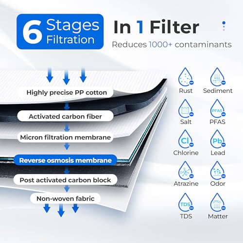 D4RF Filter Replacement for D4 RO System (98.99 Count)