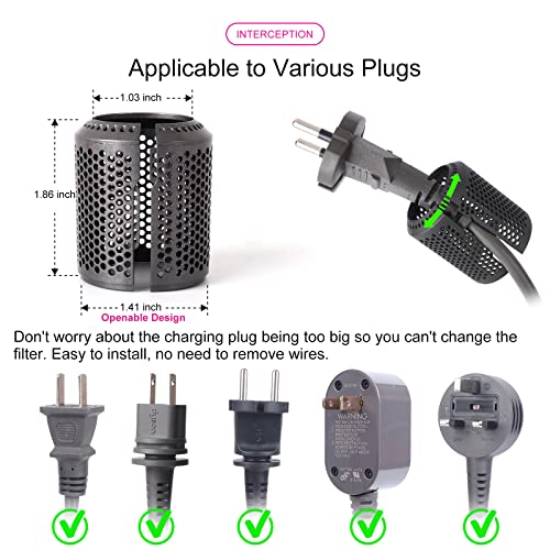 Hair Dryer Inner Filter + Outer Filter Replacement for Dyson Hair Dryer