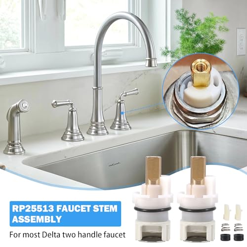RP25513 Faucet Stem Assembly Kit Compatible with Delta 2