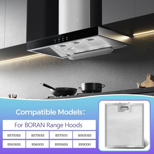 2 Pack S97018029 Range Hood Filter Replacement
