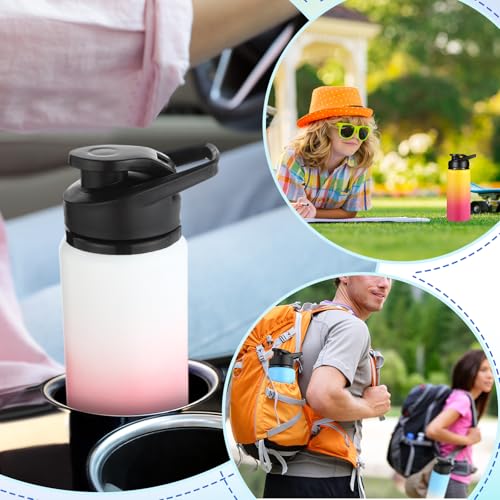 10 Pcs 20oz Aluminum Water Bottles Bulk (10 Count)