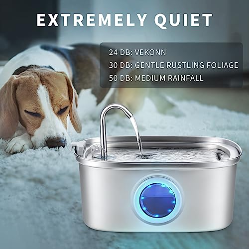 Stainless Steel Cat Water Fountain