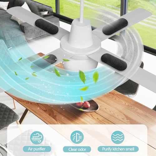 15 Pack Ceiling Fan Filters for Blades (15 Count)