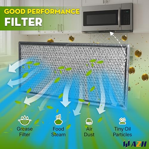 2 Pack Microwave Grease Filters for Samsung ME18H704SFS ME21H706MQS