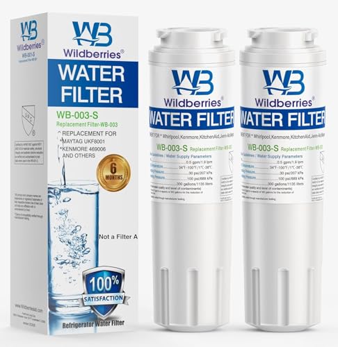 UKF8001 Refrigerator Water Filter 4 Replacement for Whirlpool®