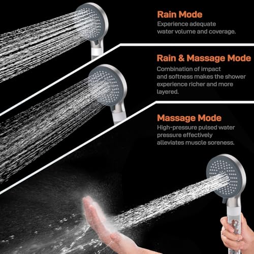 Filtered Handheld Showerhead with 30