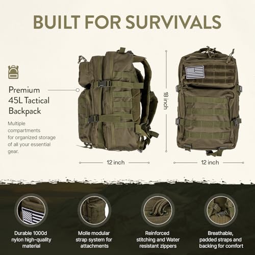 Bug Out Bag Backpack Survival Kit