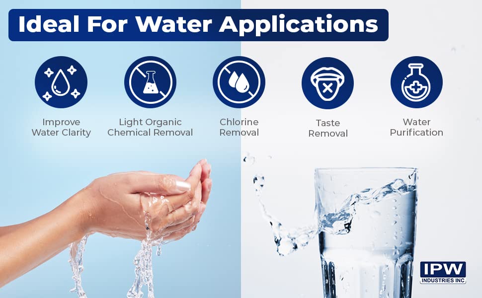 10 Lbs Bulk Water Filter (160 Ounce)