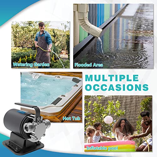 Portable Electric Utility Water Transfer Pump 1
