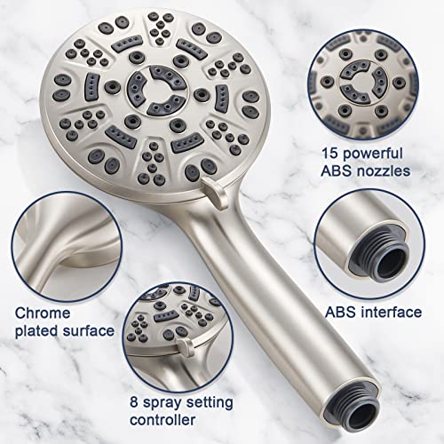 8 Setting Handheld Shower Head