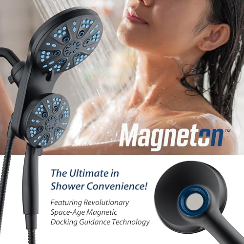 Magneton 48 Mode High Pressure Rain & Handheld Shower Head Combo