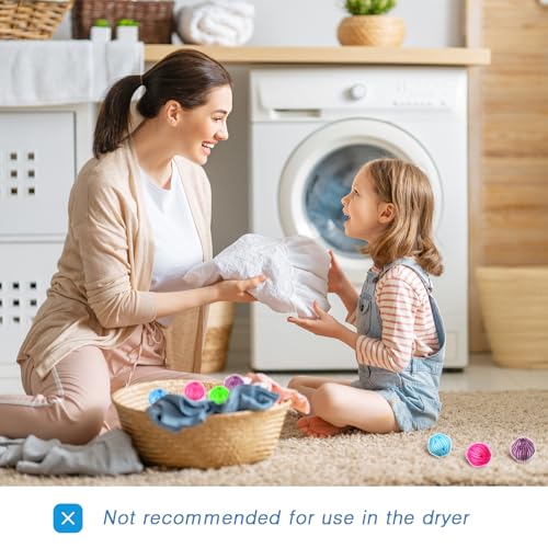 12 Pieces Pet Hair Remover for Laundry
