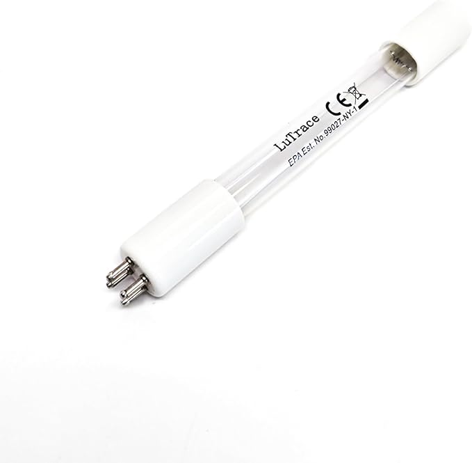 5W UV Lamp Bulb, for Sunsun 5 Watt CUV-305 CUV-505 JUP-02 UV Filter 4Pin Premium Long Life 4-pin Base 6" Long Guananteed for One Year