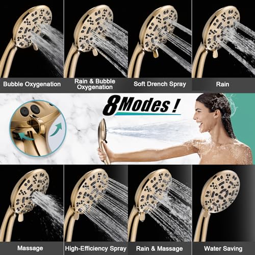 8 Setting Handheld Shower Head