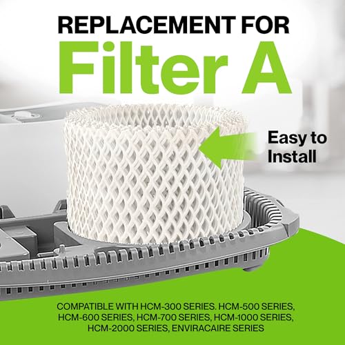 4 Pack of Premium Humidifier Filters Compatible with Honeywell Humidifier Filters HAC (4 Count)