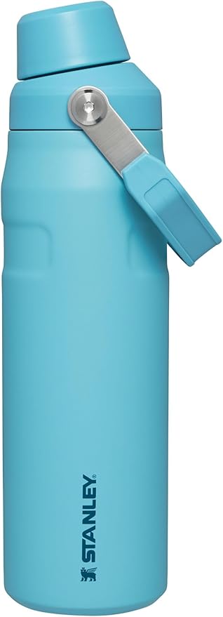 Stanley IceFlow Fast Flow Water Bottle | Angled Spout Lid | Lightweight & Leakproof for Travel & Sports | Insulated Stainless Steel | BPA-Free